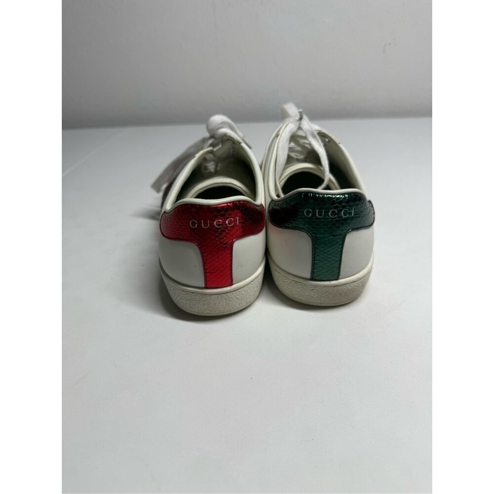 Gucci Ace Embroidered Snake Sneakers Size 42 EU/ 9 US Men’s 10,5 Women’s - Picture 7 of 16